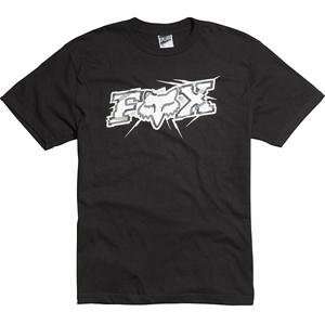  Fox Racing Attacker Short Sleeve T Shirt   Large/Black 