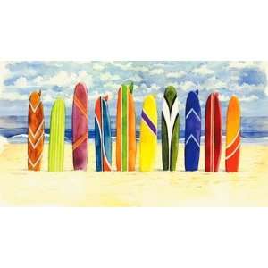  Surfboards Wall Mural