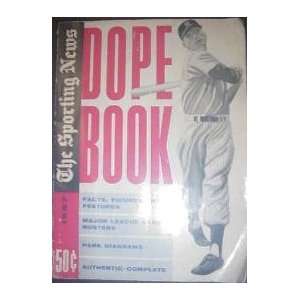   Sporting News Dope Book with Mickey Mantle Cover
