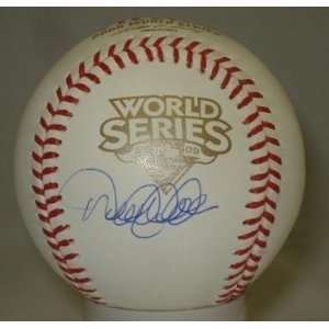 Derek Jeter Autographed Ball   2009 WS Steiner   Autographed Baseballs 