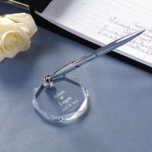  Exclusively Weddings Optical Crystal Wedding Pen Set 