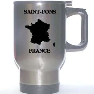  France   SAINT FONS Stainless Steel Mug 