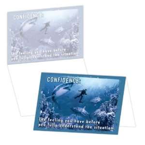  ECOeverywhere Scuba Confidence Boxed Card Set, 12 Cards 