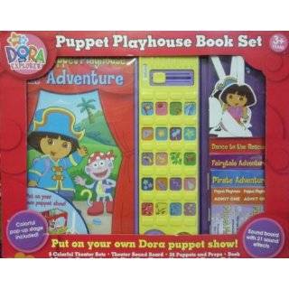 Nick Jr. Dora the Explorer Puppet Playhouse Book Set
