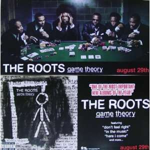 com The Roots   Game Theory   Two Sided Poster Rare   New   ?uestlove 