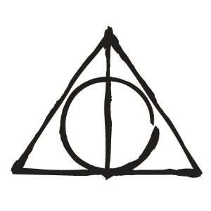   Hallows Symbol   Harry Potter   HP   Wall Decal