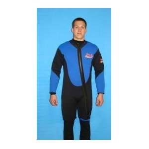 New 2 Piece 7 Mm Farmer John Style Wetsuit, Size Medium, Surf, Dive 