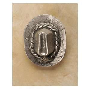  Anne At Home Cabinet Hardware 315 Hat W Rope Knob Pewter 