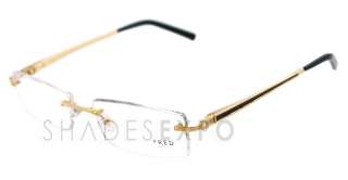 NEW Fred Lunettes Eyeglasses JAMAIQUE F4 GOLD 056 AUTH  