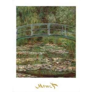  Claude Monet   Waterlily Pond, Japanese Bridge Canvas 