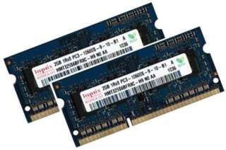 2x 2GB DDR3 HYNIX 1333 Mhz Netbook RAM HMT325S6BFR8C H9 4250591483409 