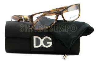   DOLCE&GABBANA D&G DG Eyeglasses DG 3094 BROWN 1726 DG3094 AUTH  