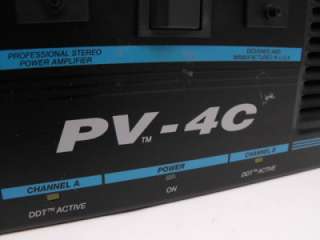 Peavey PV 4C Stereo Power Amplifier  USED   