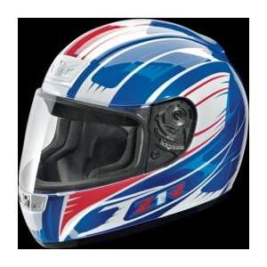   Avenger Helmet , Color Blue/Red, Size Sm XF0101 3295 Automotive