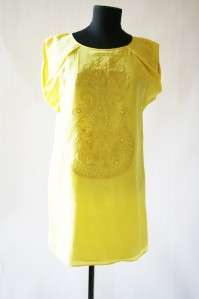NEW 2010 Auth TIBI Carnaval Embroidered Silk Dress 2  