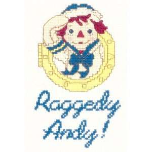  Raggedy Andy Sailor Cross Stitch Kit Arts, Crafts 