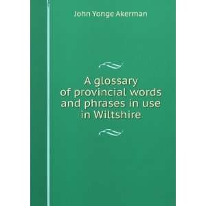   words and phrases in use in Wiltshire John Yonge Akerman Books