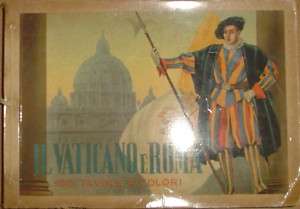 Il Vaticano e Roma 100 Tavole a Colori Vatican Rome  