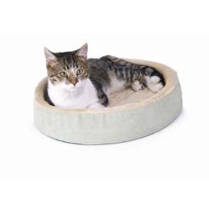  K&H Manufacturing 3703 Cuddle Up Heated Cat Bed in Sage 