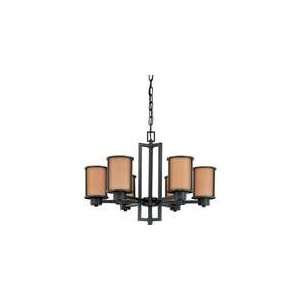  Nuvo Lighting   60/3826   Odeon Collection   6 Light 