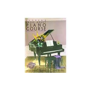  Alfreds Basic Adult Piano Course Lesson Book 1   Bk+CD 
