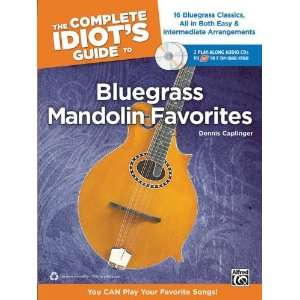 Alfred The Complete Idiots Guide to Bluegrass Mandolin Favorites Book 