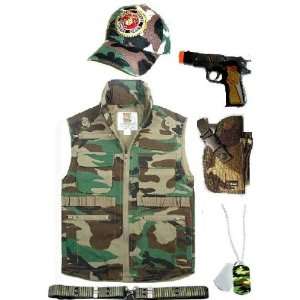  Toy Gun Kids Deluxe Marine Officers Field Set Everything 