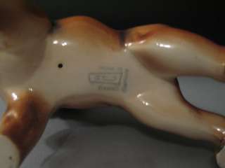 Cortendorf (wie Goebel) Porzellan Hund Boxer Figur  