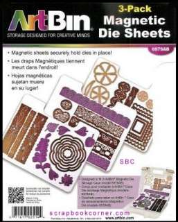Artbin Magnetic Die Sheets To Hold Your Spellbinder Dies  