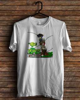 new plant vs zombie plants two zombies game t shirt  