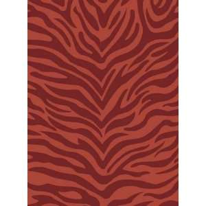   America Torino 3863 Leopard Rose 53 Round Area Rug