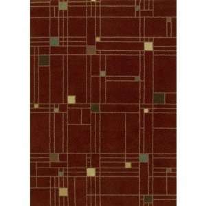  Shaw Rugs 3V3 05800 Origins City Streets Cayenne Red 