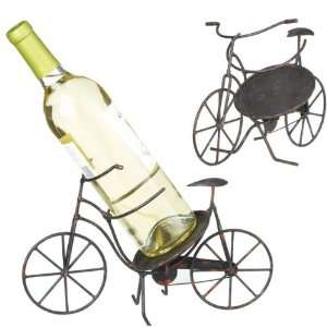  Pack of 4 Whimsical Bicycle Seat Wine Bottle Holders