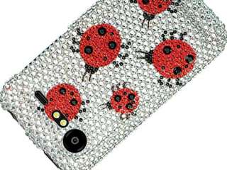 RHINESTONE BLING HARD CASE COVER HTC DROID INCREDIBLE 2  