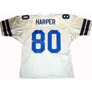  Alvin Harper Dallas Cowboys NFL Autographed/Hand Signed 