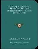 Oratio, Qua Ostenditur, Archibald Pitcairne