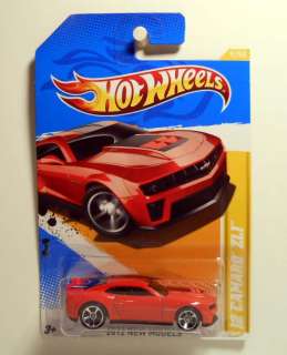   NEW MODELS #9 2012 NEW MODELS 12 CAMARO ZL1 (RED) MOC HOT  