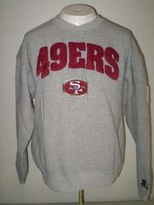 adult Starter NFL San Francisco 49ers gray thick L  
