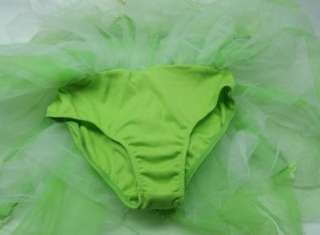 TINKERBELL  Halloween Costume with Wings Leotard Size M 7 