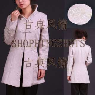 Chinese clothing jacket Asian clothes gowns 080608 bla  