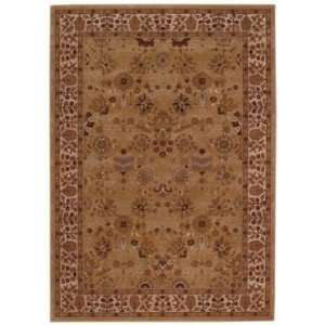  Capel Satin Topaz 3509 Citrine Runner   2 7 x 9 6