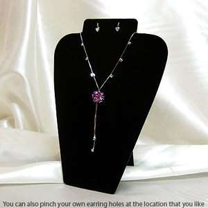 piece Necklace Jewelry Display Folding Stand Choker  