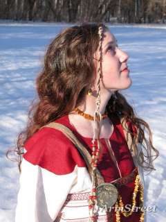 VIKING MEDIEVAL COSTUME TUNIC+GOWN SCA REN  