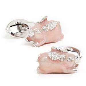  Flying Pigs Cufflinks CLI JL PIG SL N Jewelry