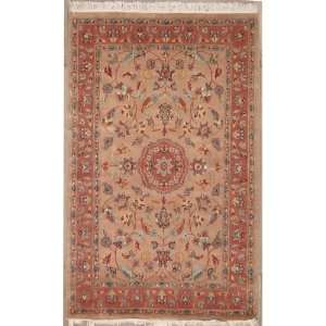 10 Pak Persian Area Rug with Silk & Wool Pile    Category 4x6 Rug 