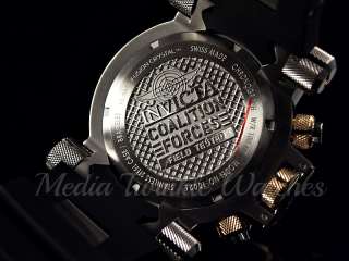 Invicta 10025 Mens Coalition Forces Swiss Quartz Chronograph Bracelet 
