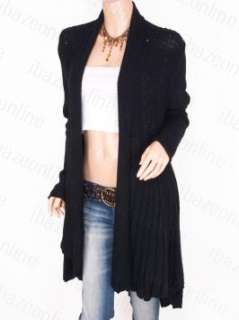 Free S&H Knit Sequins Cardigan Bohemian Sweater Jacket  