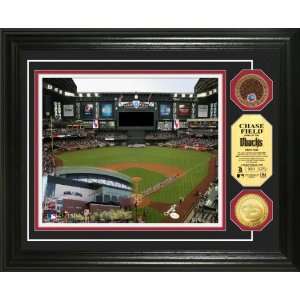  Chase Field Gold & Infield Dirt Coin Photo Mint Sports 