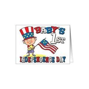 Babys First Independence Day Greeting Card Card Health 