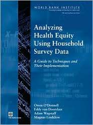 Quantitative Techniques for Health Equity Analysis, (0821369334), Owen 